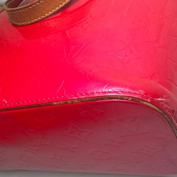 Louis Vuitton Authentic Monogram Vernis Houston M9135F Pink CA1022 - Picture 9 of 17